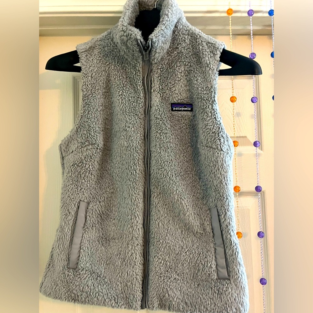 Women’s Patagonia Vest Sherpa Gray